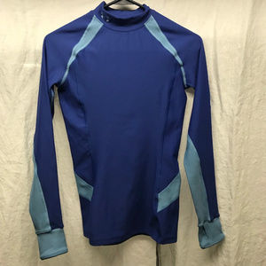 Under Armour Cold Gear Blue Long-sleeved top sz S